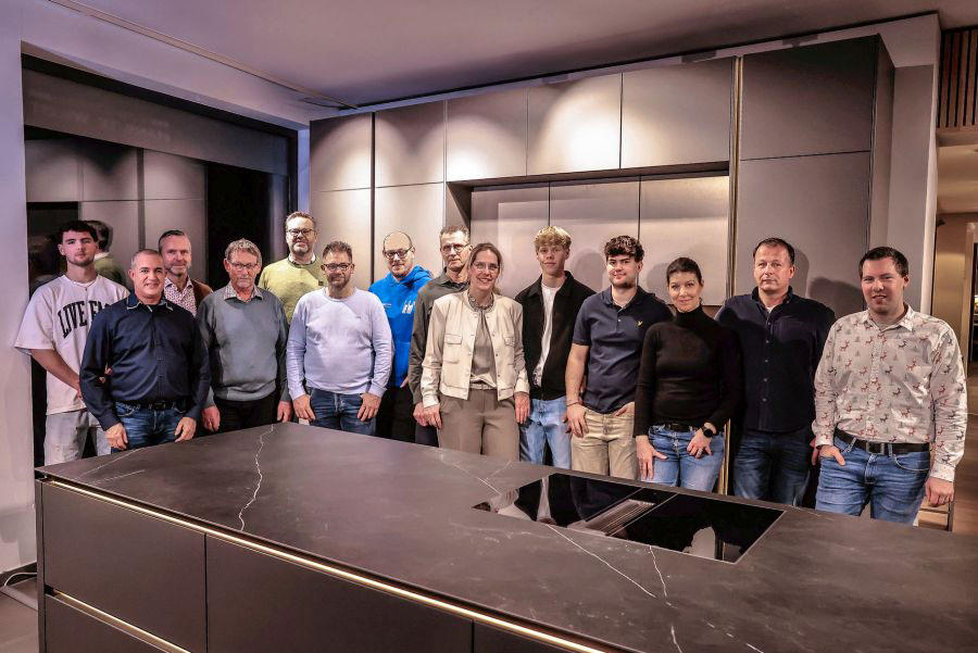 Het team van Keukens & Wonen Hans te Wildt